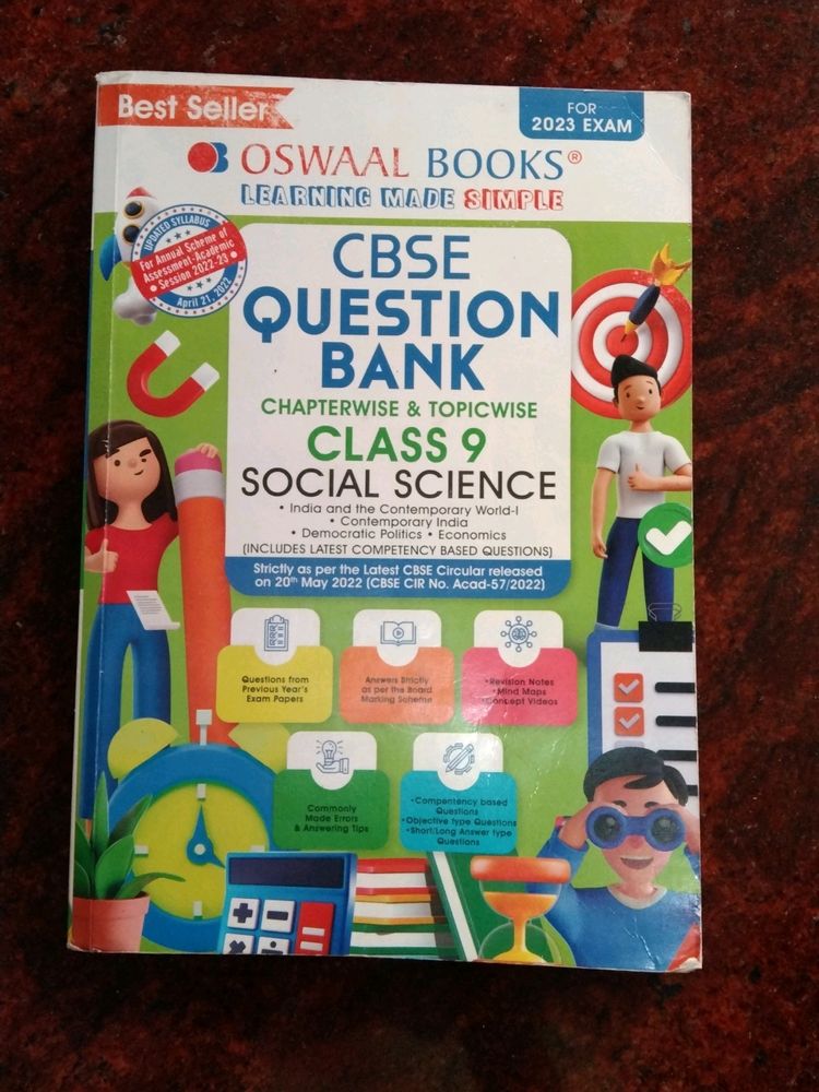 Oswaal CBSE Question Bank Class 9 Social Science