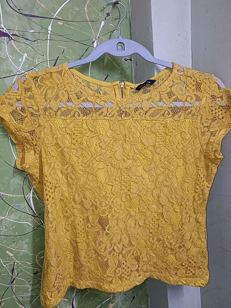 Mustard Colour Top