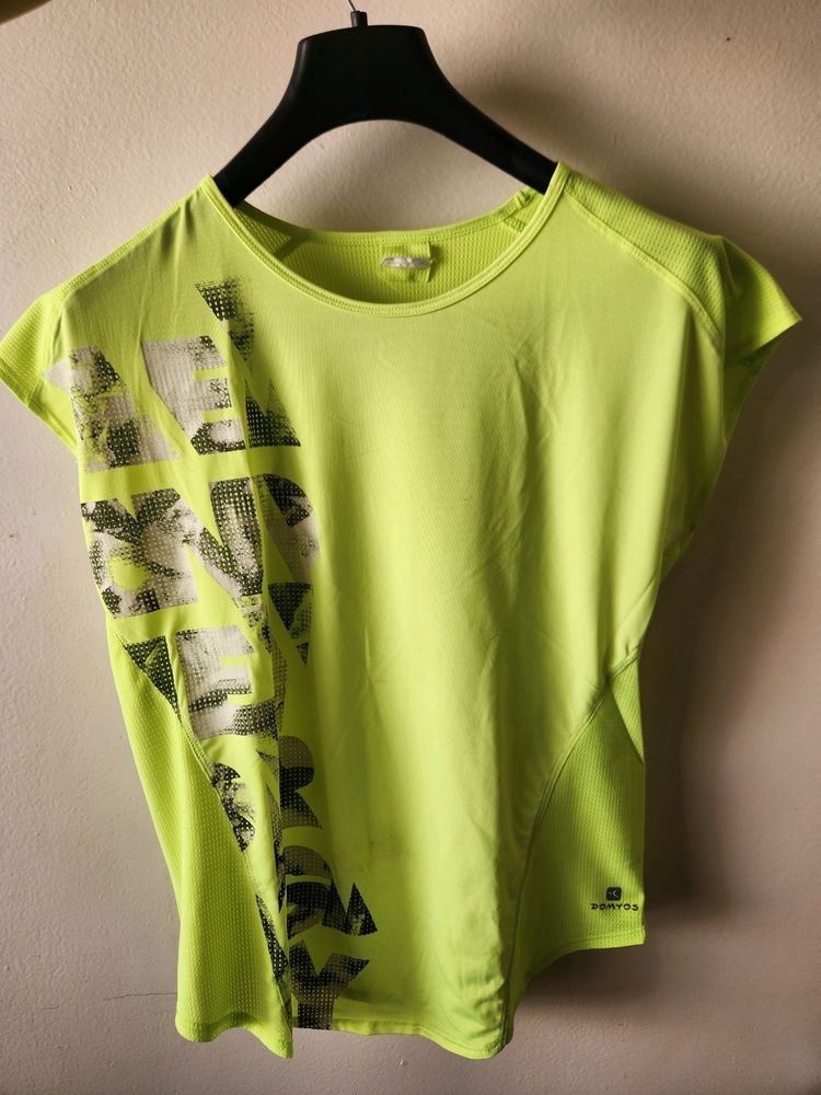 Neon Yellow Decathlon Tee