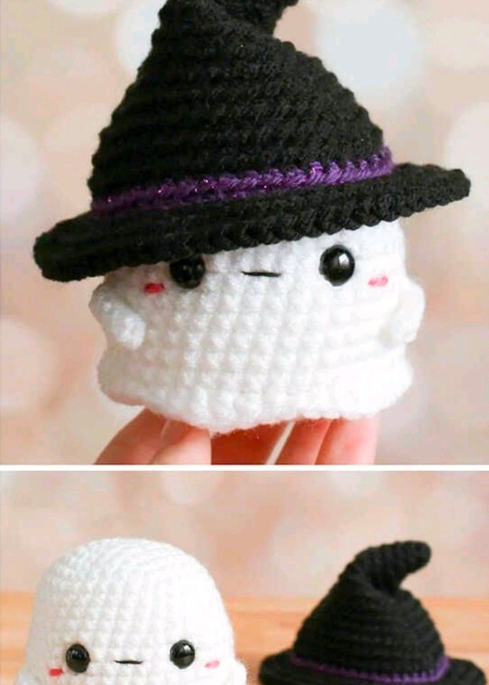 Crochet ghost Keychain(Any 1)