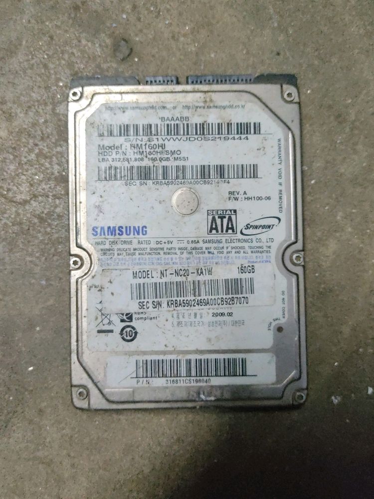 Samsung 160gb Hdd