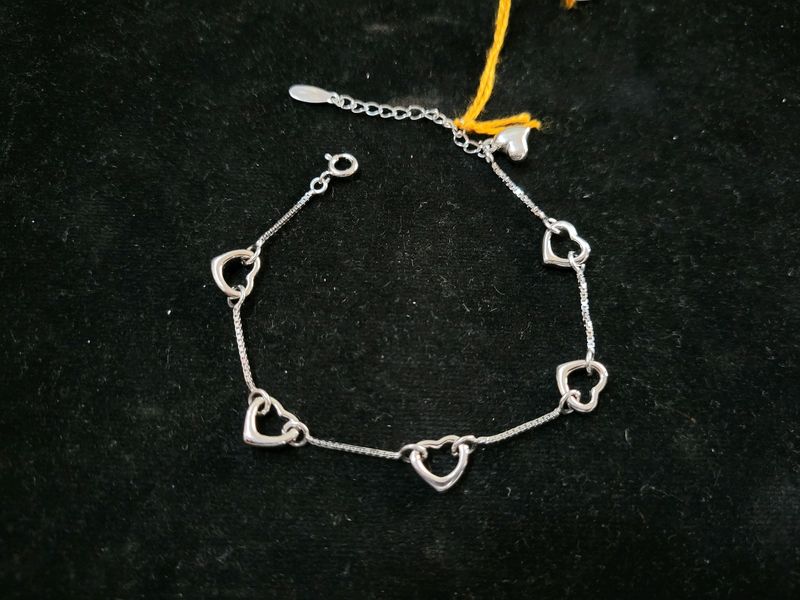 Pure Silver Bracelet For 👸 (925 Sil)