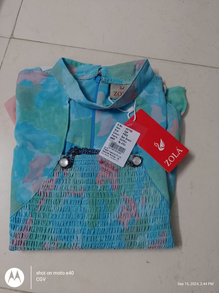 Unused Women Top With New Tag