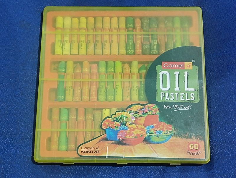 CAMEL Oil Pastels 50 Shades Colour