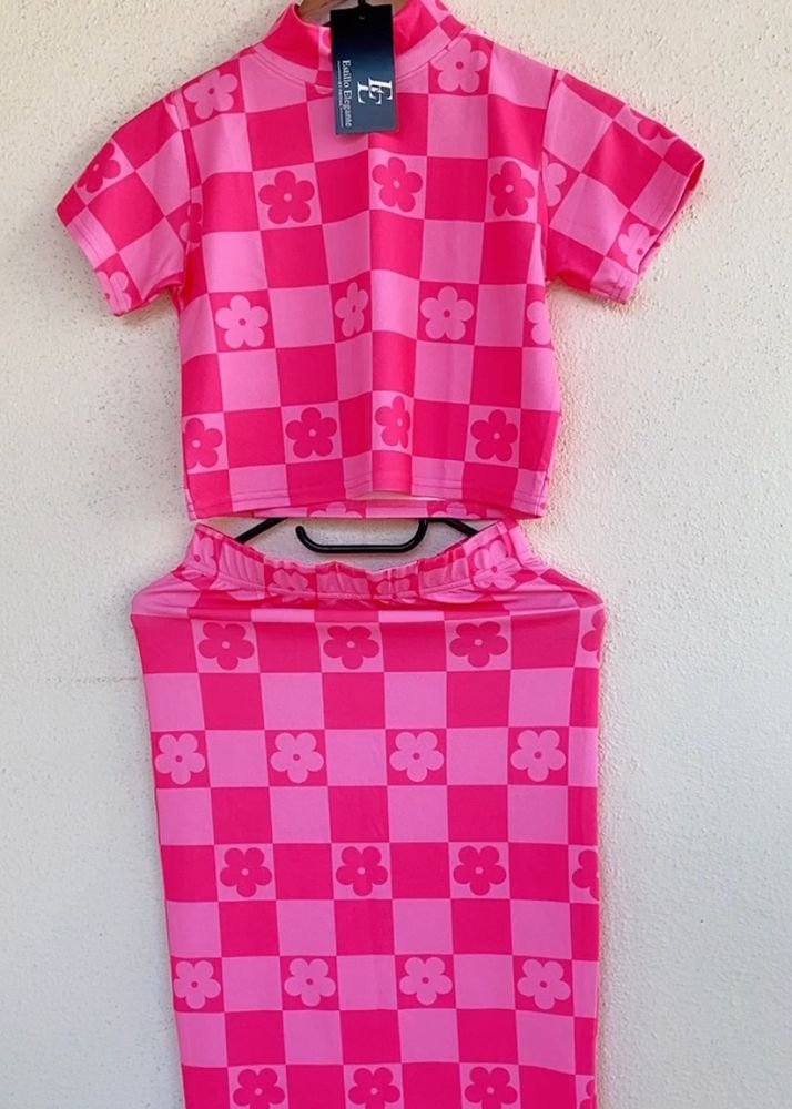 Cute Pink Co-ord Set