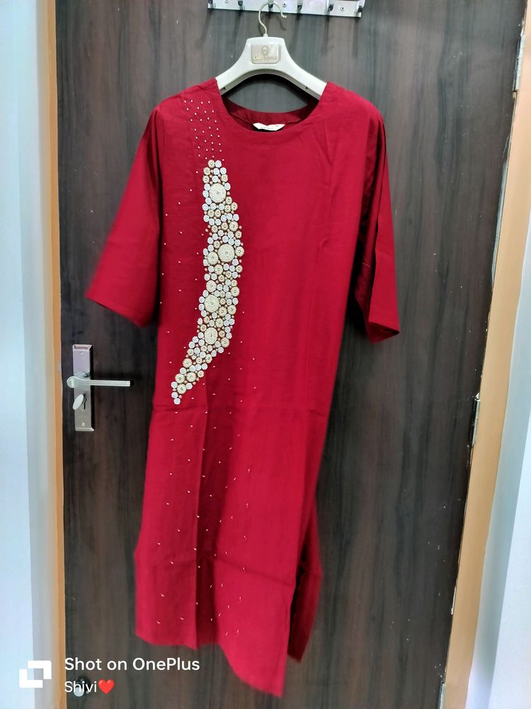 Beautiful Red Kurta❤️