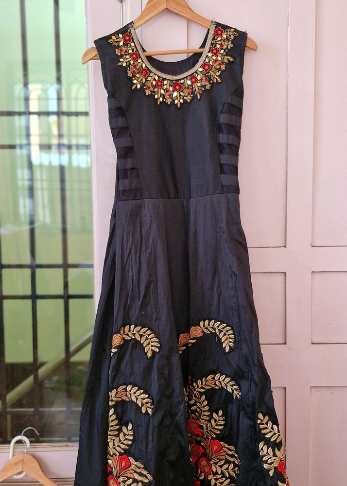 Ethnic Gown - EMBROIDERED