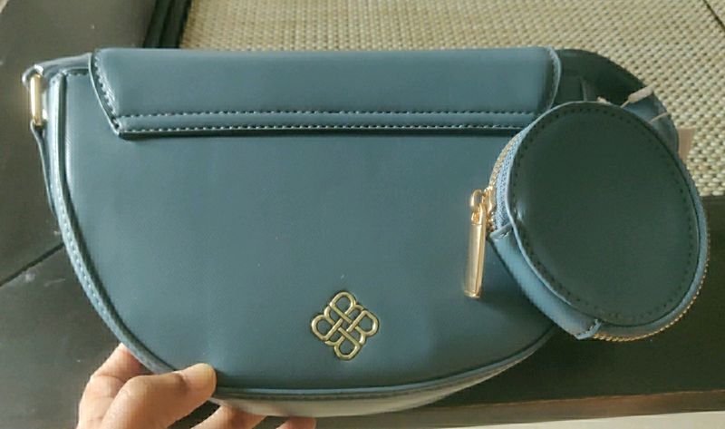 Bata Blue Handbag