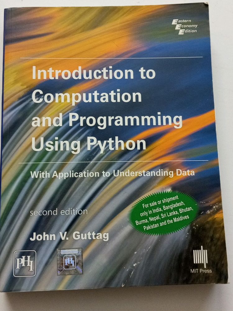 Introduction To Computation And Programming Using