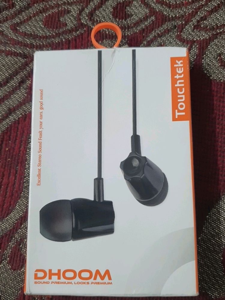 Dhoom Touchtek High Quality Wired Earphones