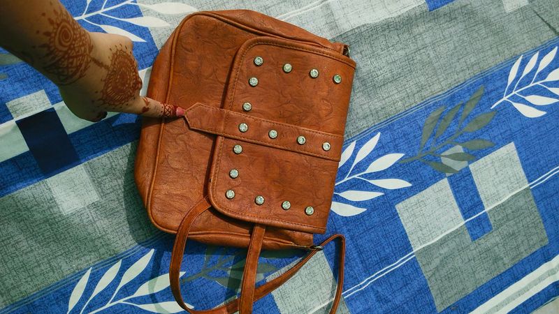 Brown Sling Bag