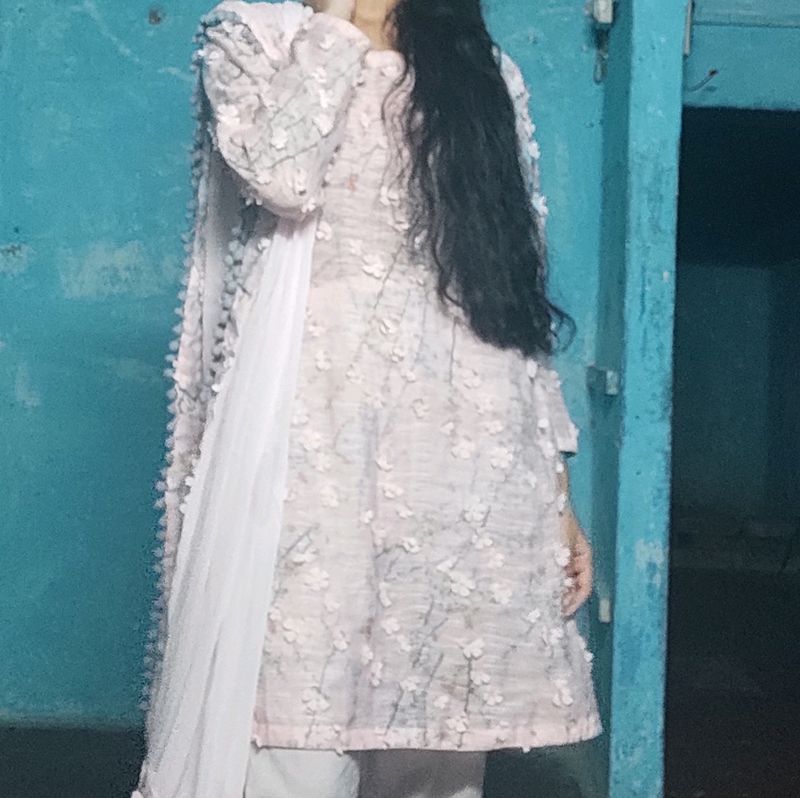 Kurti With Dupatta