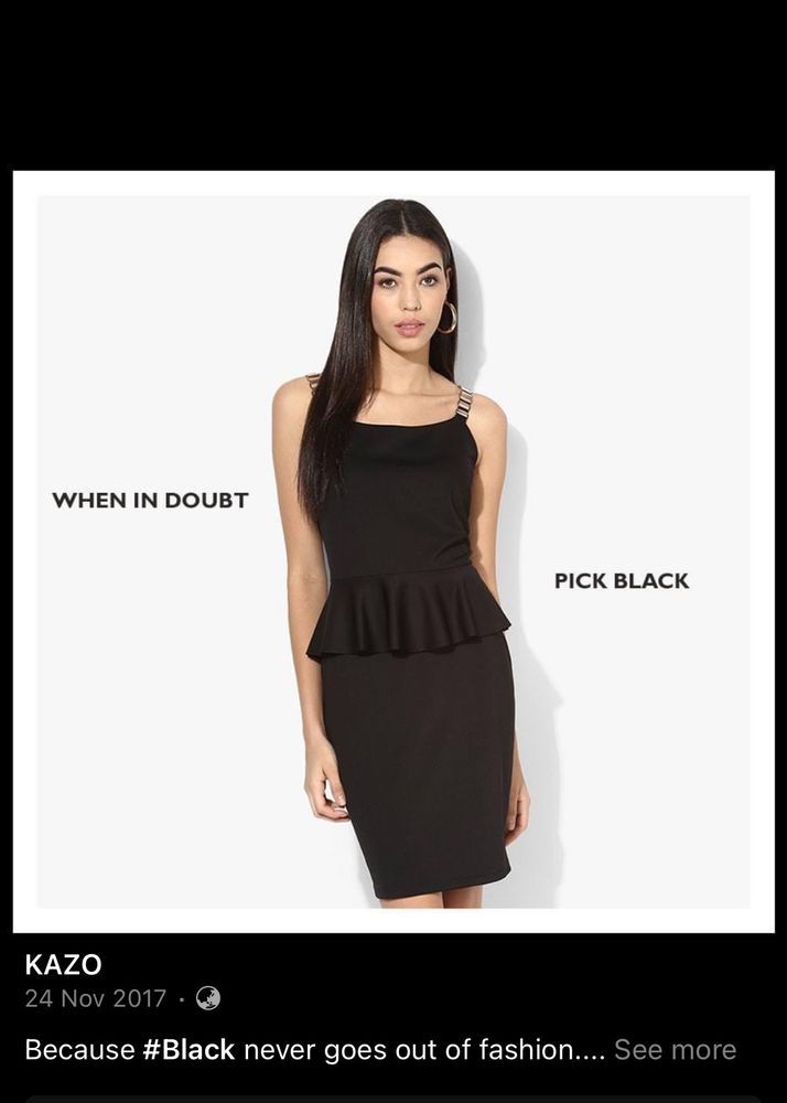 Kazo Peplum Dress