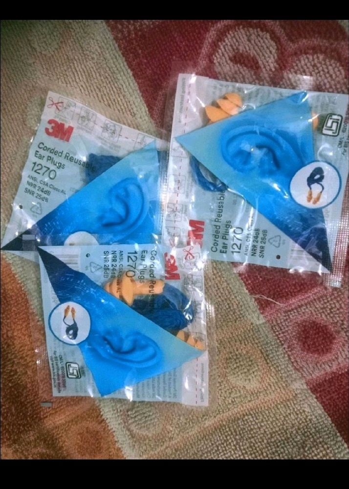 Earplugs (100 pair Available)