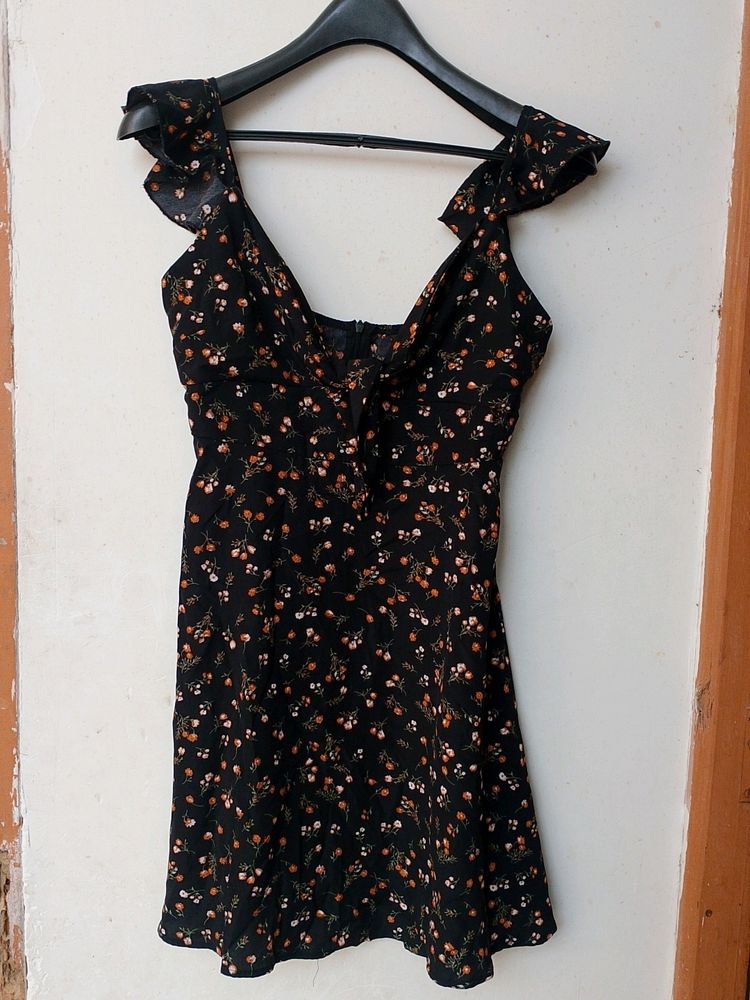 Floral Printed Dress For Girls