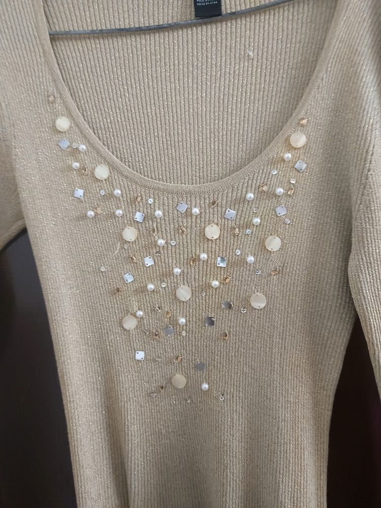 Strechable Shimmer Top