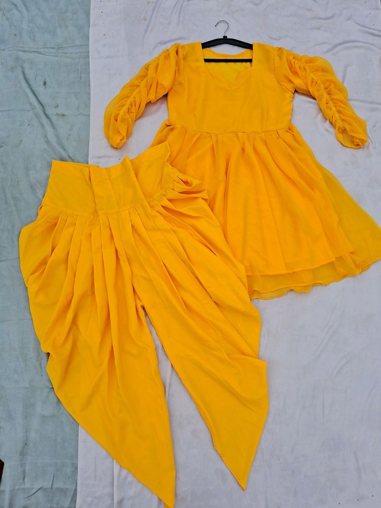 Beautiful Dhoti Salwar And Frock