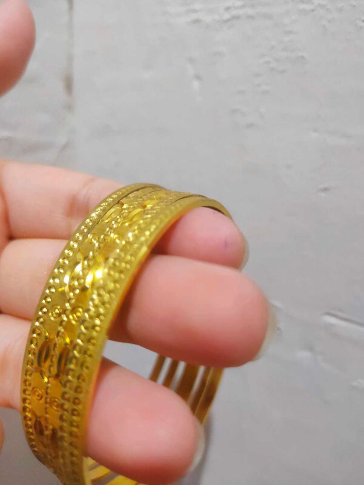 Gold Plated Bangles For Women