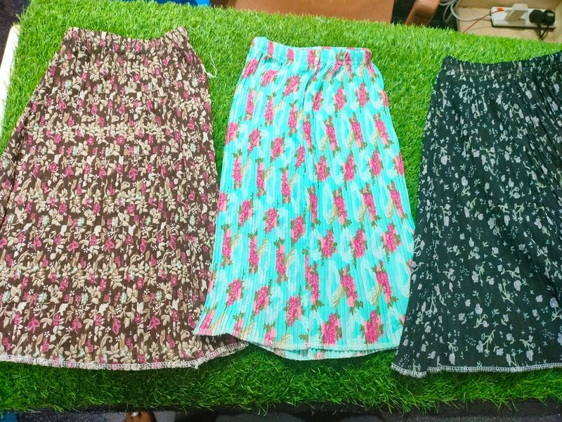 3 Skirt For Just 100 Rs.