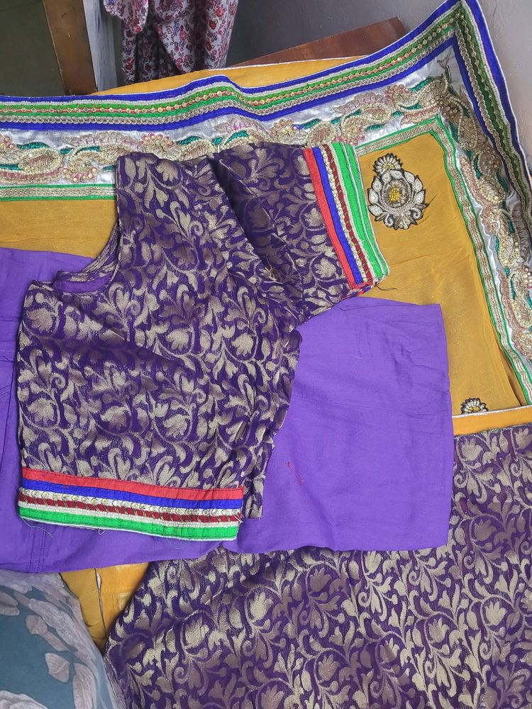 Beautiful Banarsi Plus Georgert Saree