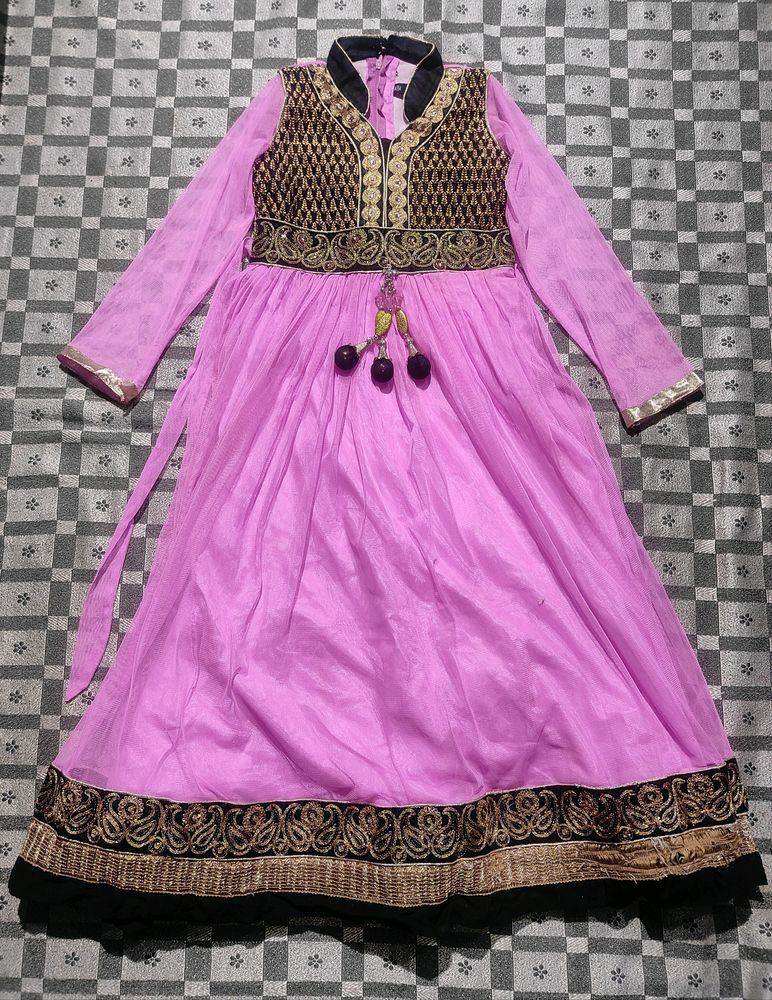 Fancy Ethnic Gown For 10-12 Year Old