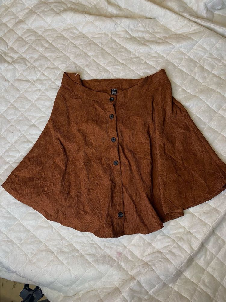 Shein Winter Mini Skirt🍂🍁