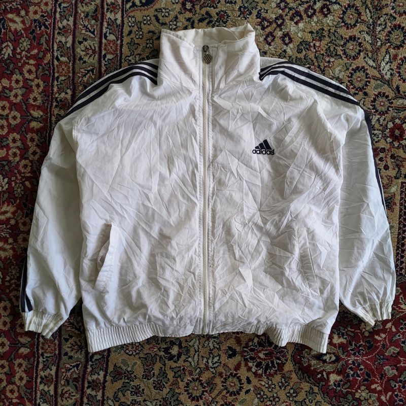 Adidas Windcheater Jacket White