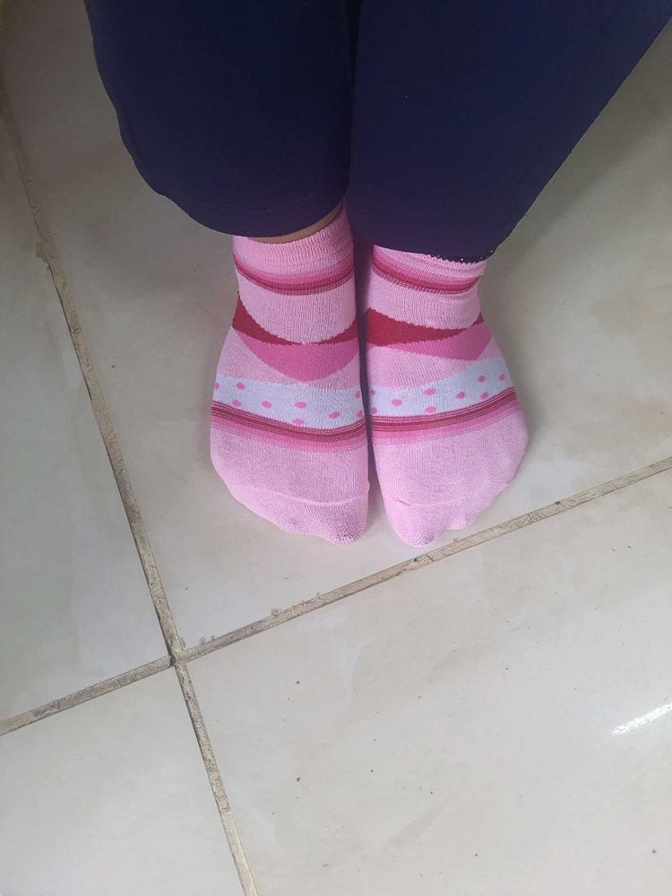 pink preloved socks