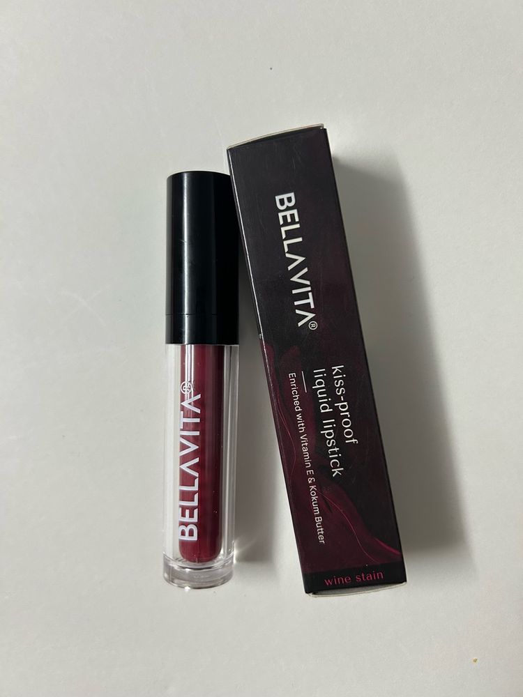 Bellavita Liquid Lipstick Shade - Wine Stain