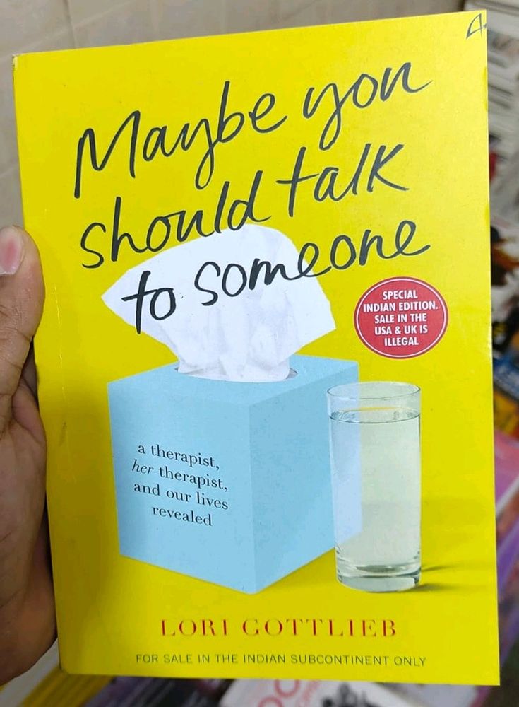 Maybe You Should Talk To Someone Book (BRAND NEW)