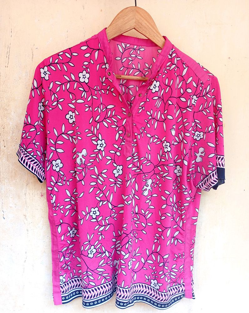 Floral Pink Top (Women)