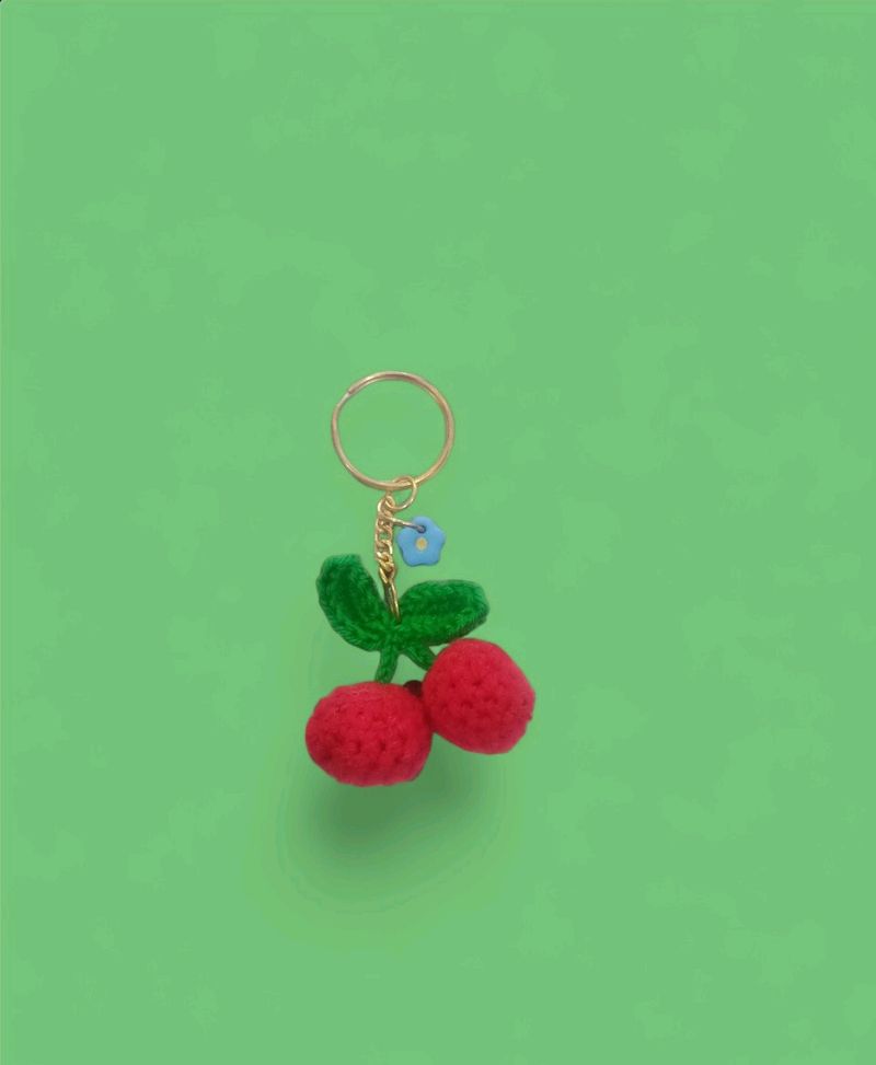 Cherry Keychain