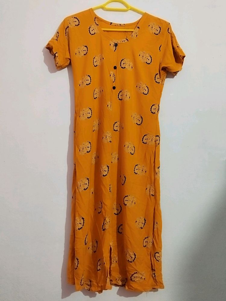 Yellow Kurti