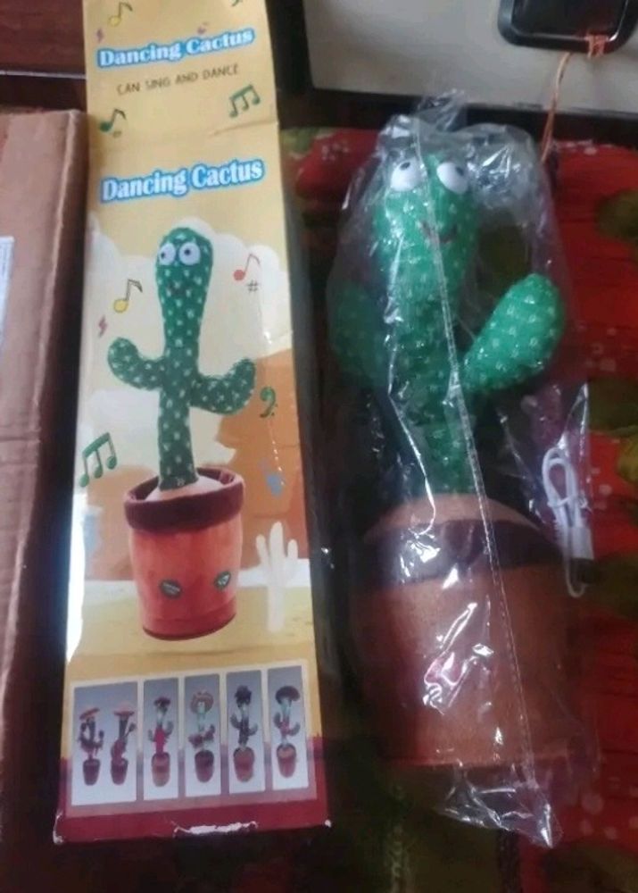 Cactus Talking & Dancing Toy
