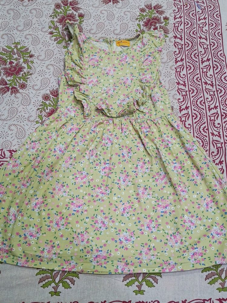 5to 6 Year Cotton New Frock