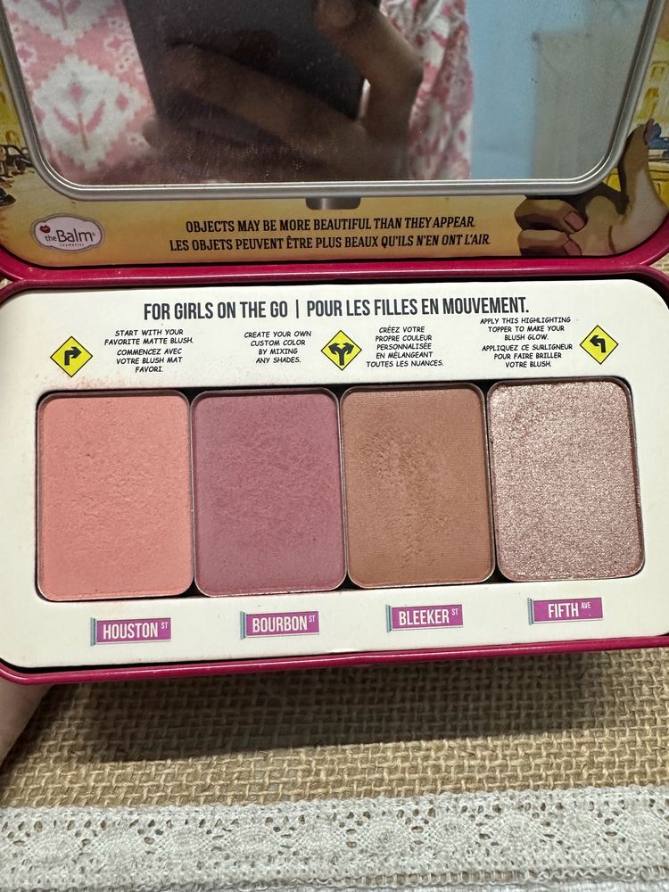 The Balm Blush, Bronzer And Highlighter