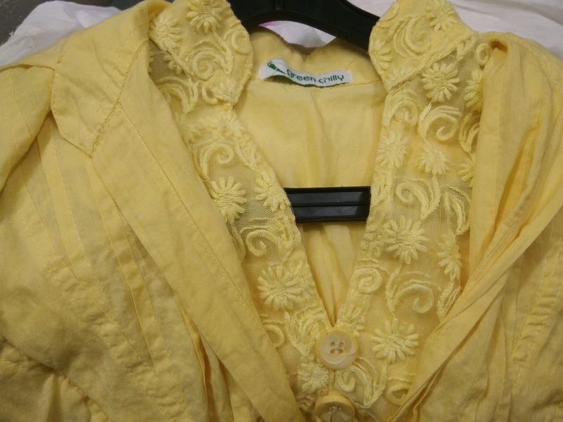 Yellow Cotton Top