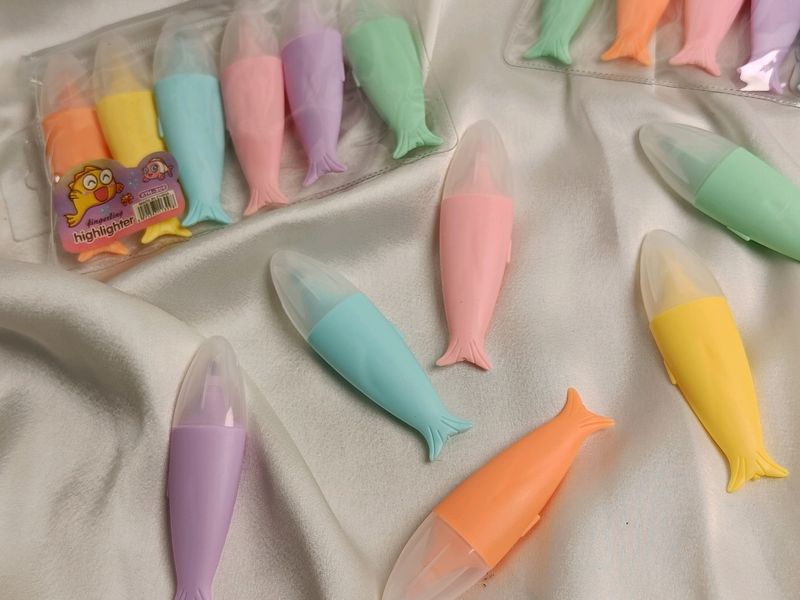 Mermaid Pastel Highlighters