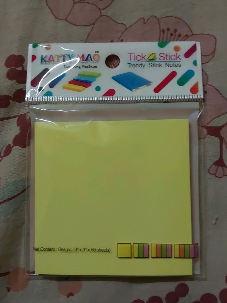 Stick Notes 50 Sheets Pack