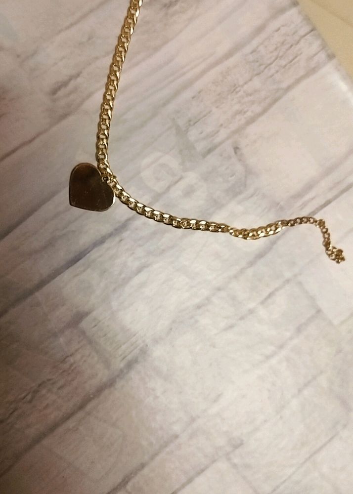 Bracelet With Heart Charm