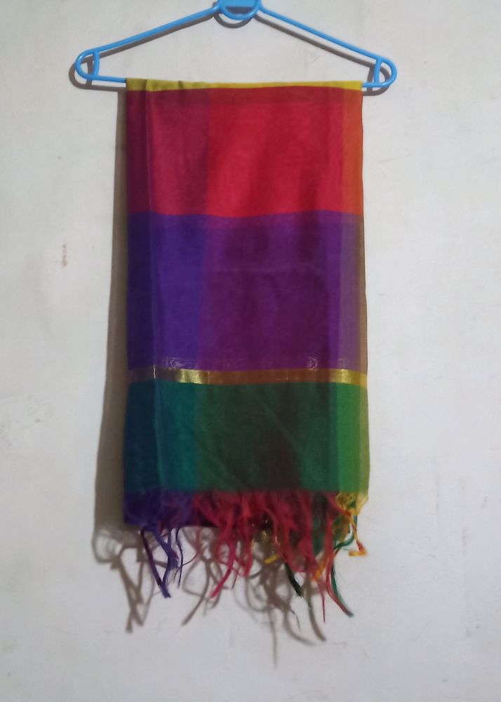 Multi coloured Dupatta for Festive Wear