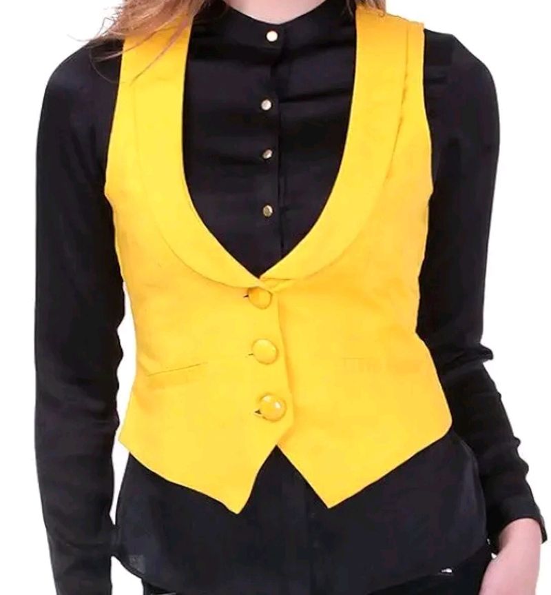 Sassafras Women Solid Waistcoat