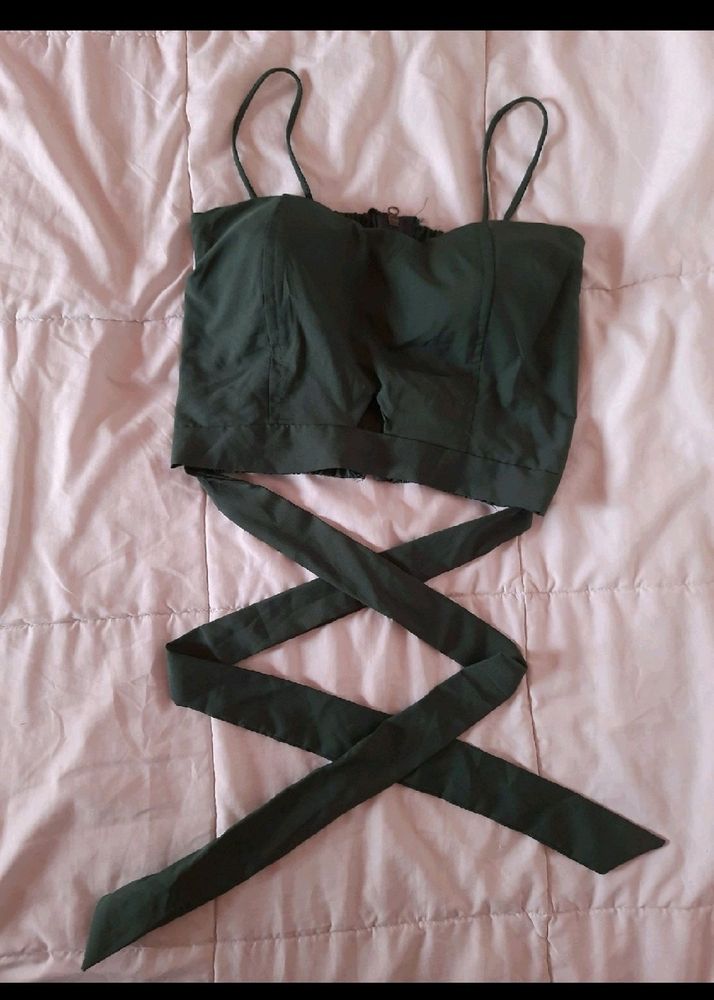 Criss Cross Crop Top