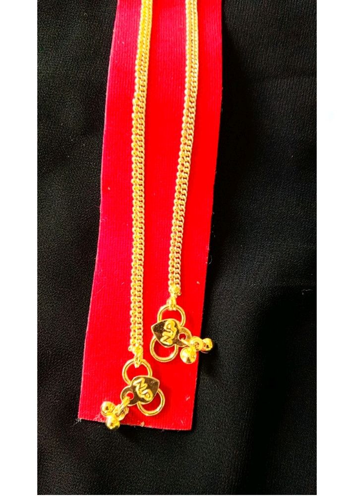 One Gram Gold Anklets