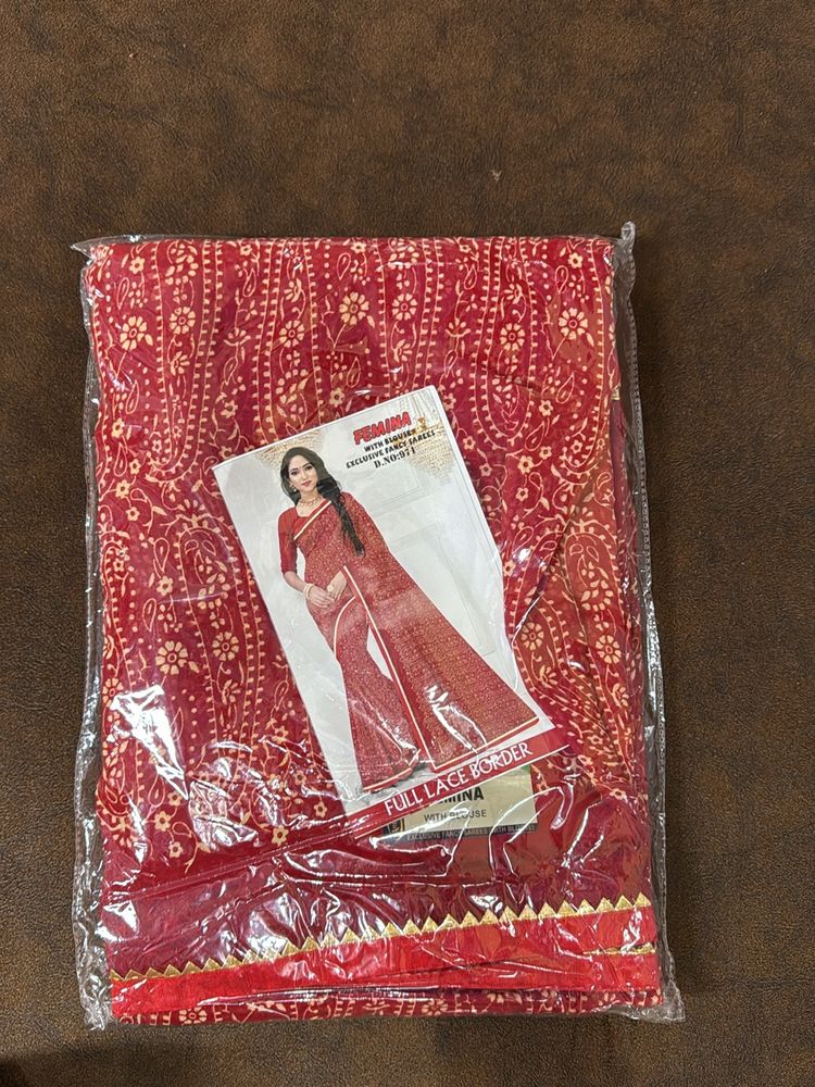 Catalog Saree With Blouse