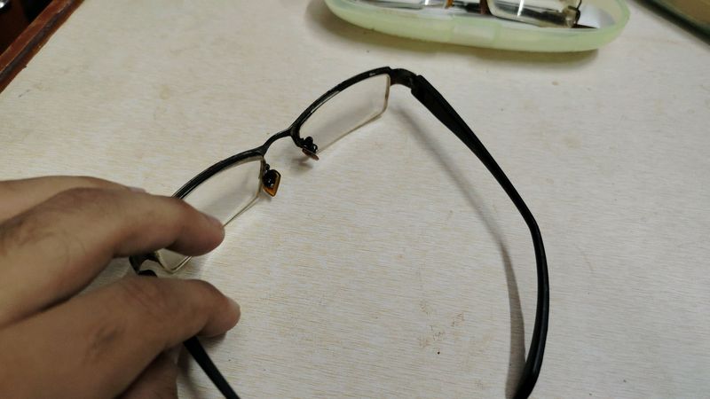 New Like Black Spectacles with -6 Power