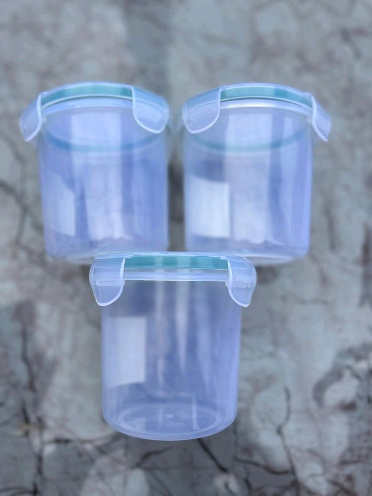 Pack Of 3 Airtight Containers