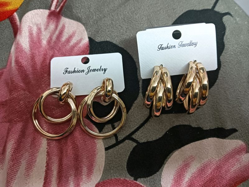 4 Pair Earrings