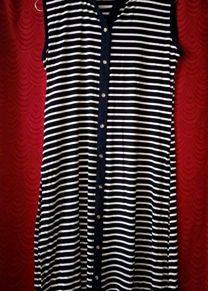 Stylish Zebra Line Top