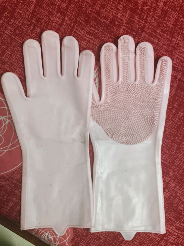 Rubber Hand Gloves Washing Glove